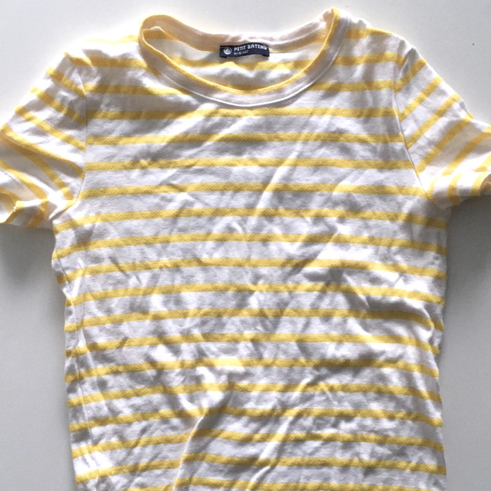 Striped t/shirt from Petit Bateau.